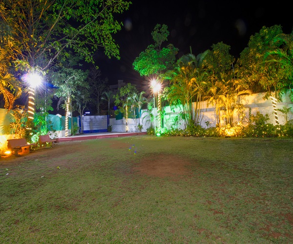 Sereniity Resort in Lonavala Wdding Lawn Area